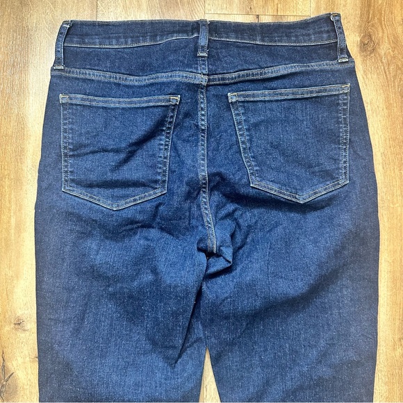 J.Crew 9" Mid Rise Vintage Slim Straight Jeans Resin Rinse Womens Size 29 - Picture 10 of 16